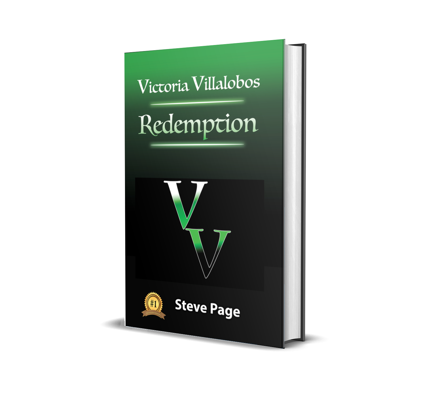 Victoria Villalobos - Redemption - by author Steve Page - Hardcover