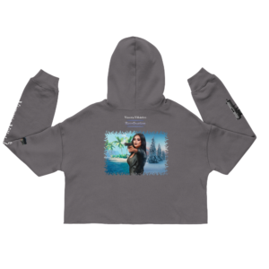 Victoria Villalobos - Retribution, women's cropped hoodie storm back