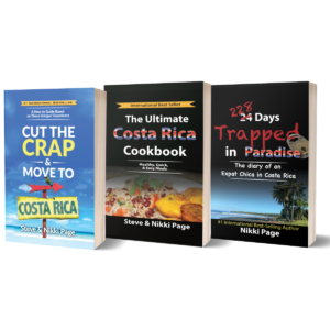 All Books - Costa Rica Travel Guides, Cut the Crap & Move to Costa Rica, The Ultimate Costa Rica Cookbook, 228 Trapped in Paradise - Paperback