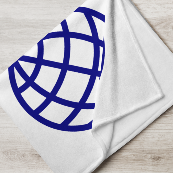 Let's Travel the World throw blanket