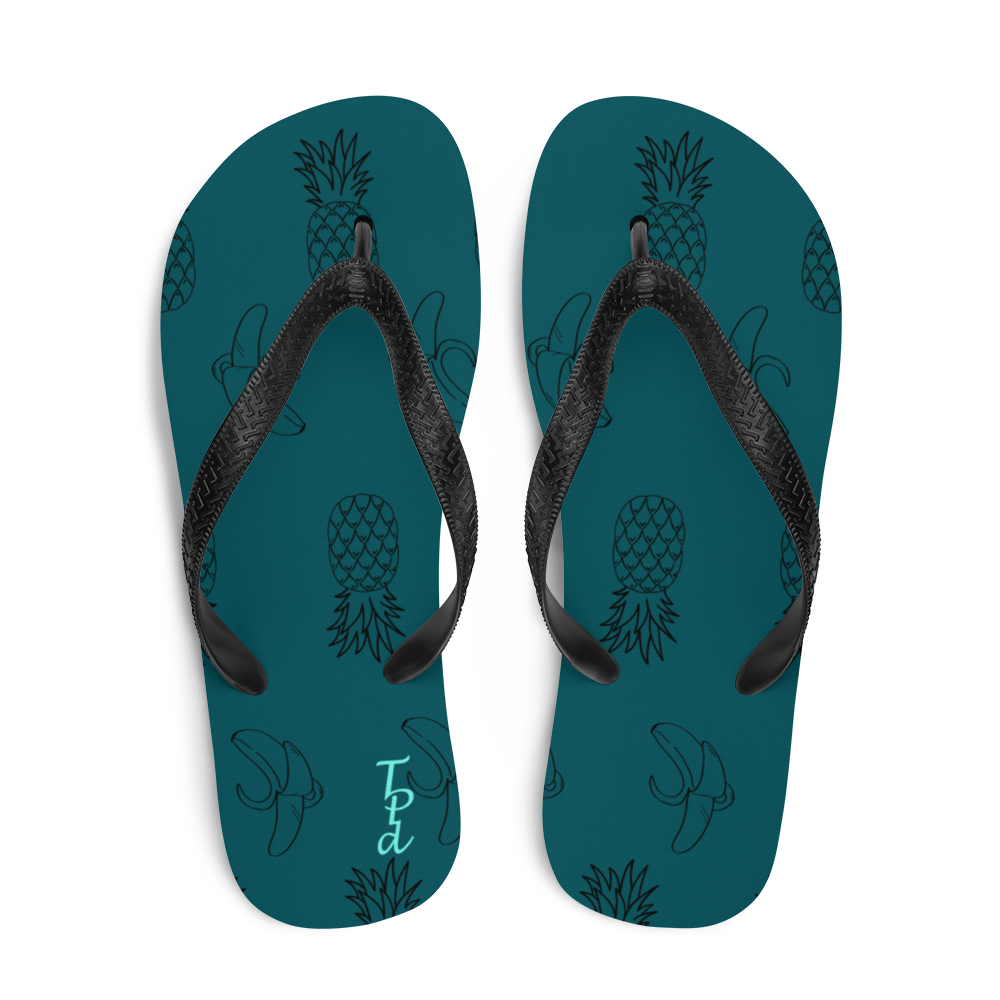 Pineapple Flip-Flops