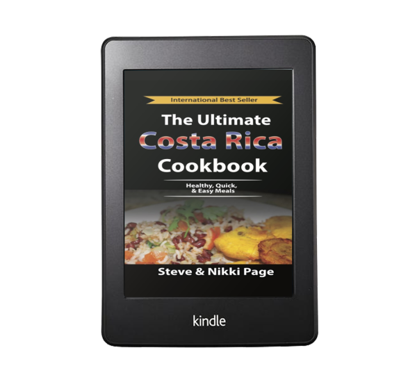 The Ultimate Costa Rica Cookbook - Mockup - Ebook Tablet