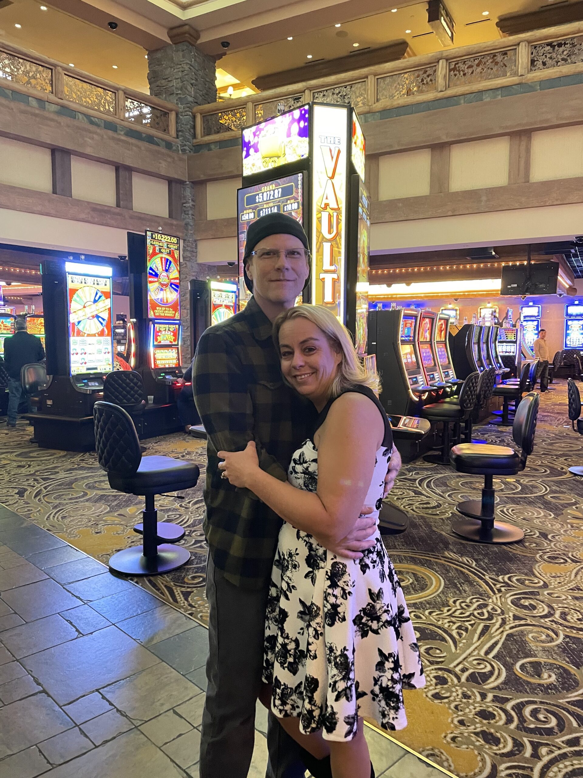 Black Hawk Casino with slots: Travel Author's Steve & Nikki