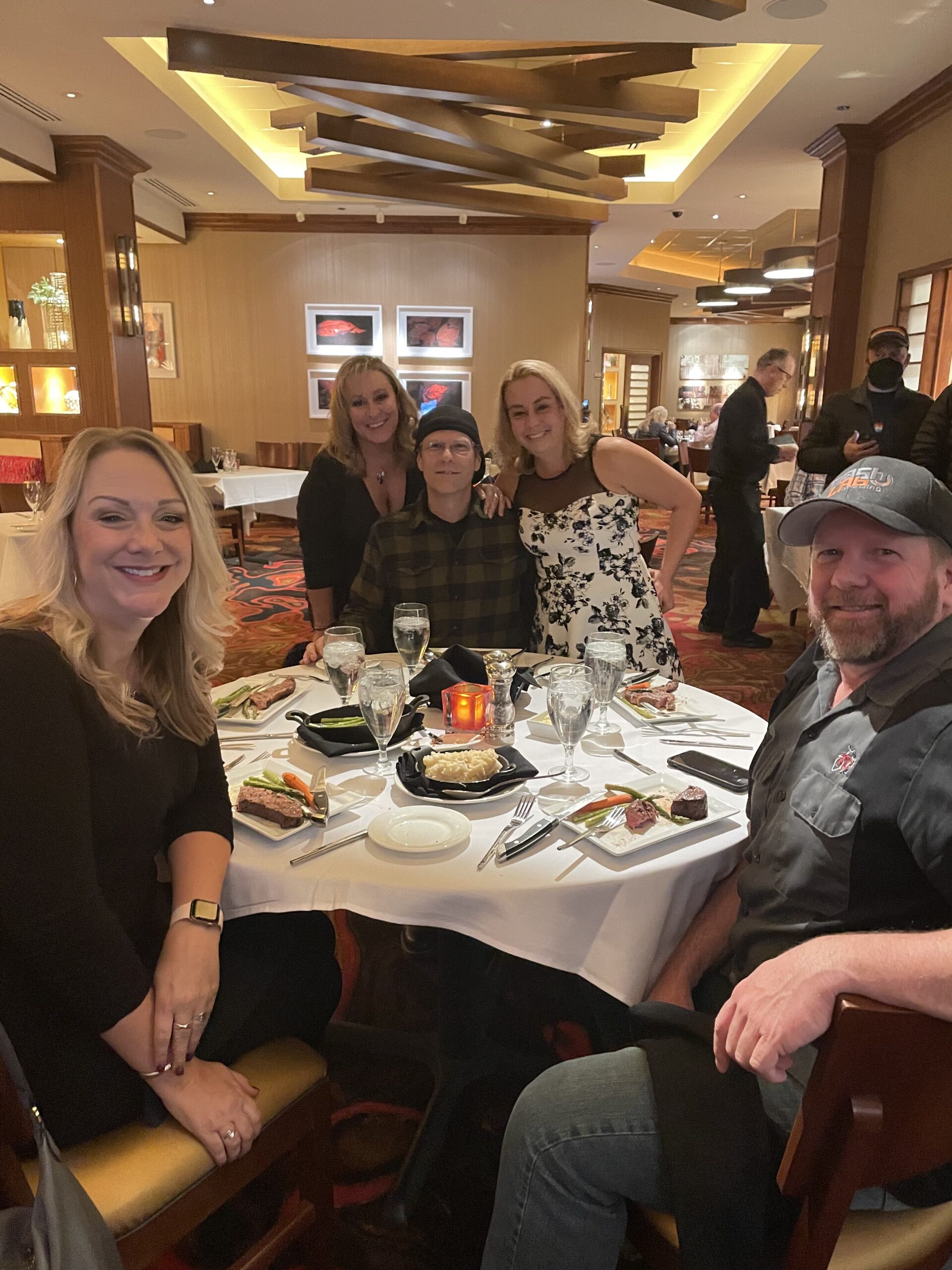 Black Hawk Colorado: Horseshoe Casino Roxy's Steakhouse: Travel Author's Steve and Nikki Page