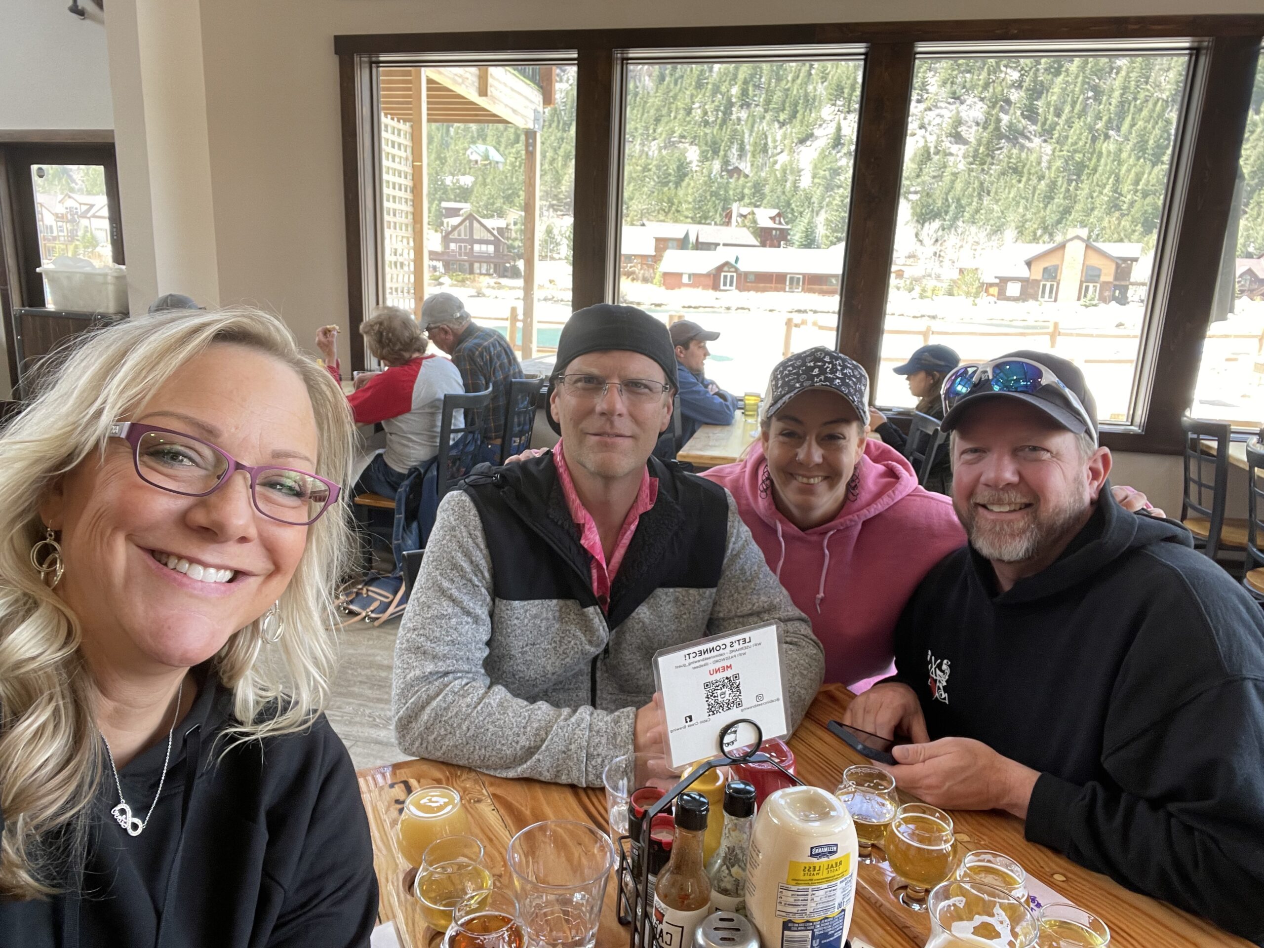 Historic Georgetown, Colorado. Cabin Creek Brewing. Author's Steve & Nikki Page