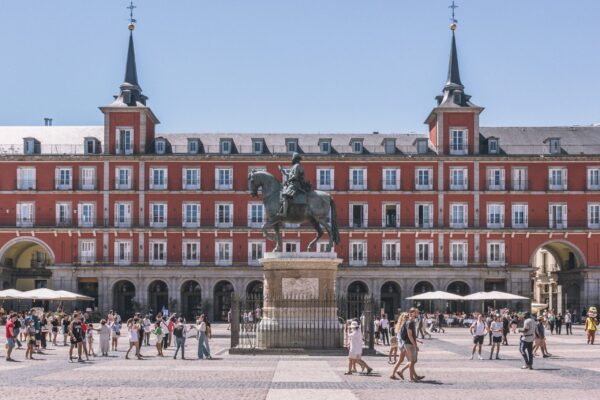 Madrid, Spain, Plaza Mayor, Photo by Kristijan Arsov on Unsplash