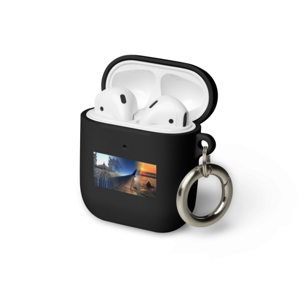 Let's Travel the World rubber case for AirPods