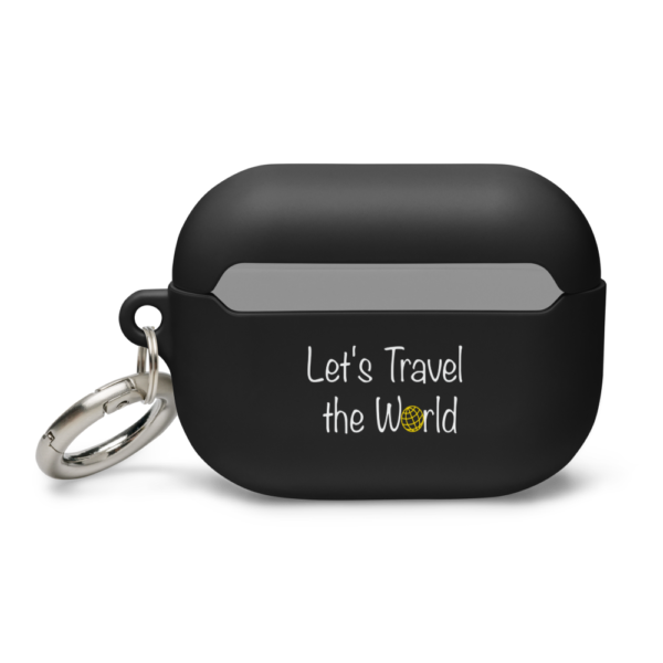 Let's Travel the World rubber case for AirPods