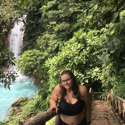 Rio Celeste Waterfall, Costa Rica Waterfalls, Hiking Adventures of Taya Page: Photo by Nikki 